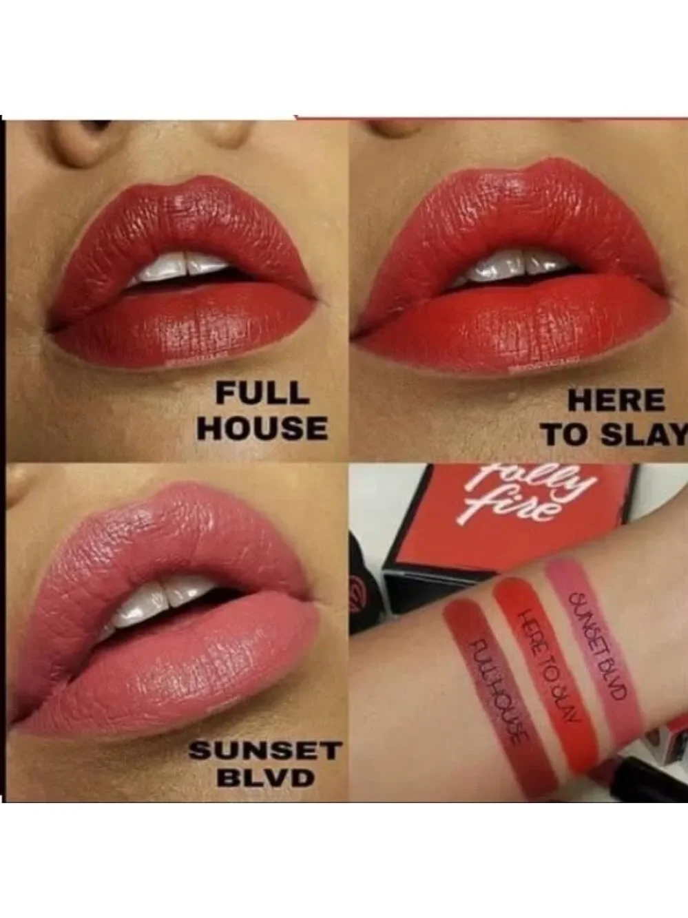 Folly Fire Expensive Habits Set of Lipsticks (3)